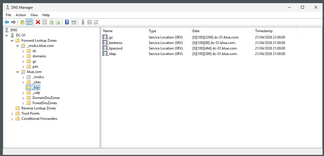 DNS SRV Records